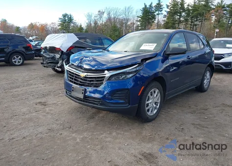 2022 Chevrolet Equinox Awd Ls из США, поврежденный, VIN 3GNAXSEVXNS243788